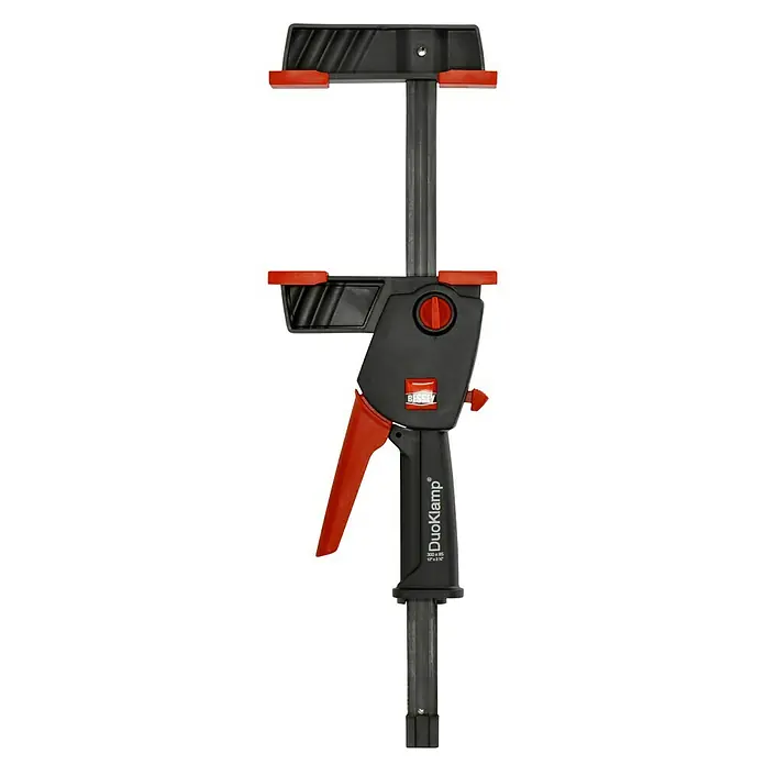 Bessey Einhandzwinge DuoKlamp DUO 30-8 - Spannweite: 300 mm, Spannkraft: 1.200 N, Ausladung: 85 mm - Eine DuoKlamp Einhandzwinge von Bessey, ein praktisches Werkzeug zum schnellen und sicheren Fixieren von Werkstücken.