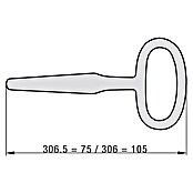 Basi Vierkantschlüssel 306.5 (Passend für: Zungenschlösser) | BAUHAUS