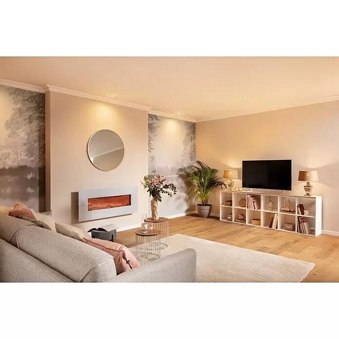 Fellteppich Happy - Elfenbein, 150 x 80 cm, 100 % Polyester (Flor) - Stimmungsaufnahme