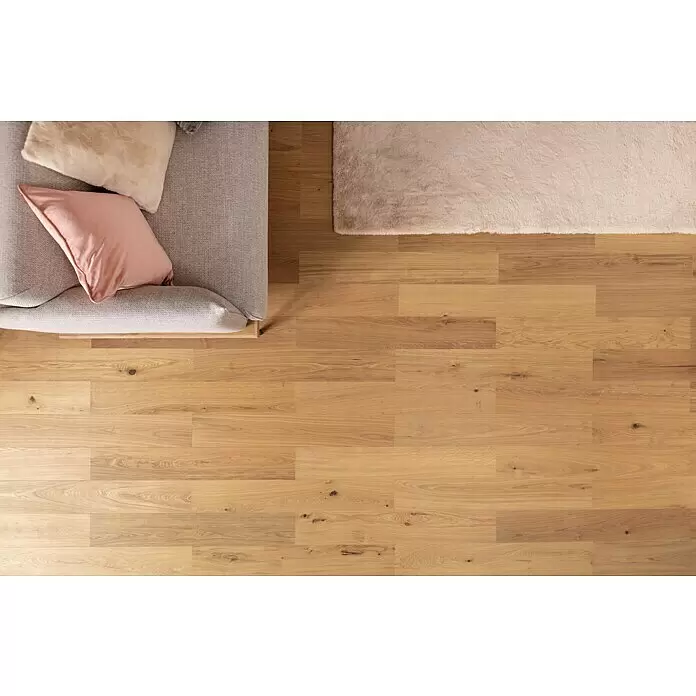 Living by Haro Parkett - Eiche geölt strukturiert, Landhausdiele, 1.085 x 180 x 11 mm - Stimmungsaufnahme