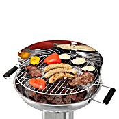 Tepro Holzkohlegrill Hartford (Durchmesser Grillfläche: 39 cm, Silber) | BAUHAUS