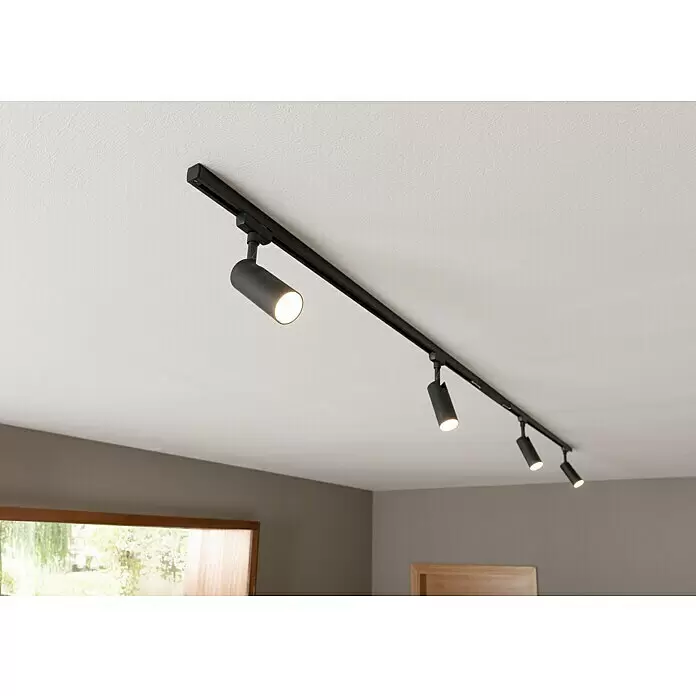 Paulmann URail Basis-Set - Schwarz, Länge: 2,3 m, Metall - Stimmungsaufnahme