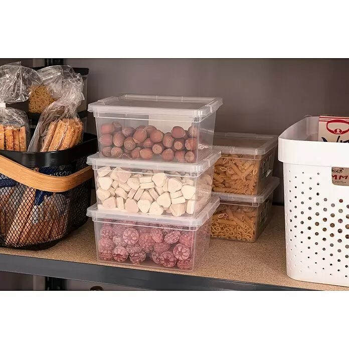 KIS Aufbewahrungsbox C-Box M+ - 34 x 40 x 17 cm, 18 l, Transparent - Stimmungsaufnahme
