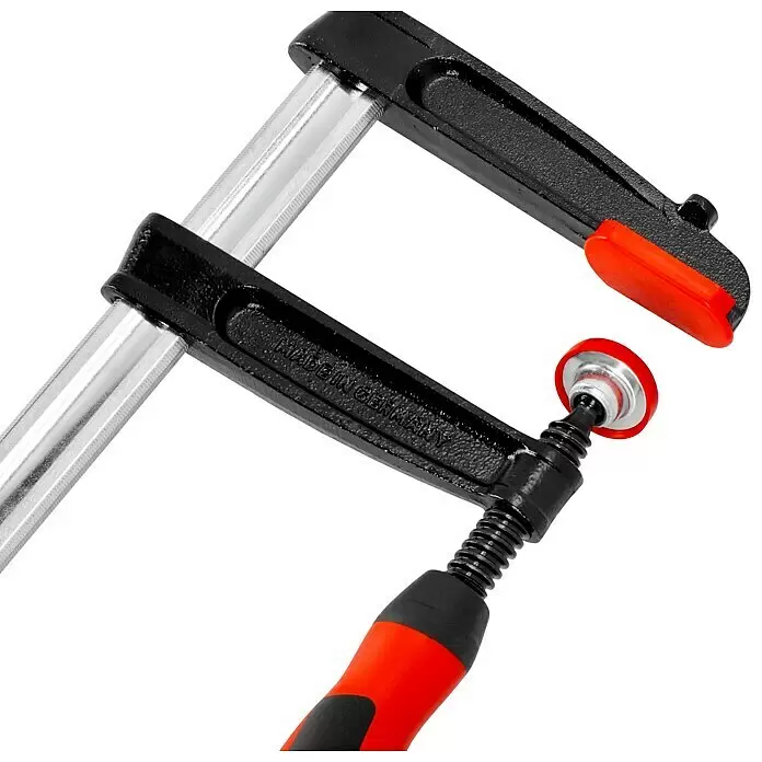 Bessey Schraubzwinge TPN60S12BE - Spannweite: 600 mm, Spannkraft: 5.500 N, Ausladung: 120 mm - Detailaufnahme