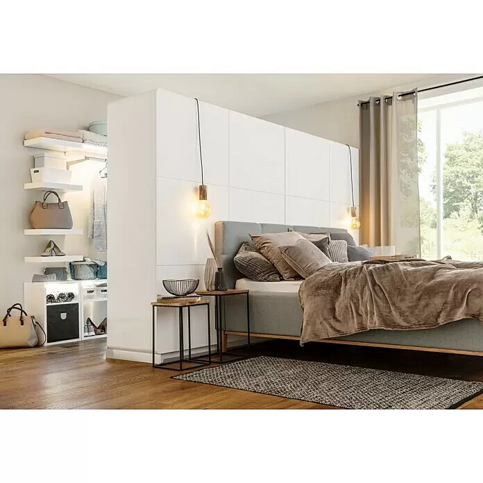 MDF-Platte mit Grundierung nach Maß - Weiß, Max. Zuschnittsmaß: 2.800 x 2.070 mm, Stärke: 19 mm - Stimmungsaufnahme
