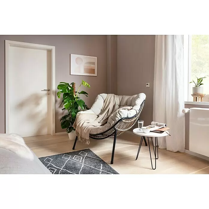 Wagner System Möbelfuß Hairpinlegs - Stahl, Höhe: 20 cm, Schwarz - Stimmungsaufnahme