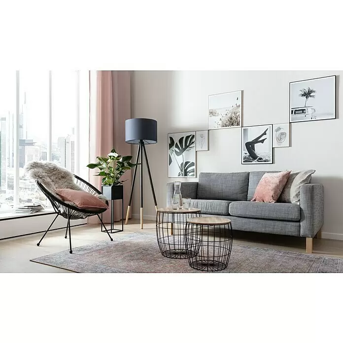Reinders Bild Slim Frame Black - Legs Up, B x H: 40 x 50 cm - Stimmungsaufnahme