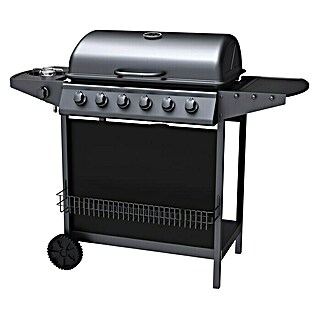 Tepro Gasgrill Hampton (Grillfläche (B x T): 63 x 37 cm, 12 kW, Anzahl Brenner: 6)