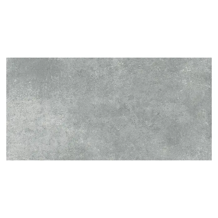 Domicil Feinsteinzeugfliese Living Concrete - 30 x 60 cm, Grau, Matt - Graue Betonfliese mit matter Oberfläche und subtilen Farbvariationen, ideal für moderne Innenräume mit Industrie-Chic.