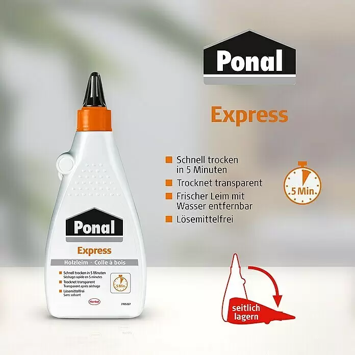 Ponal Holzleim Express550 g, Lösemittelfrei