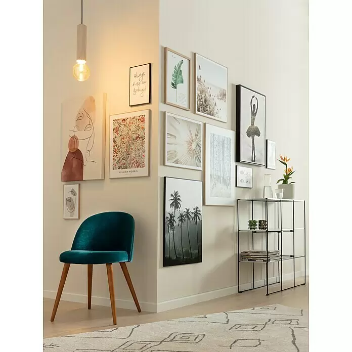 Reinders Bild Slim Frame WoodDune Beach, B x H: 50 x 50 cm