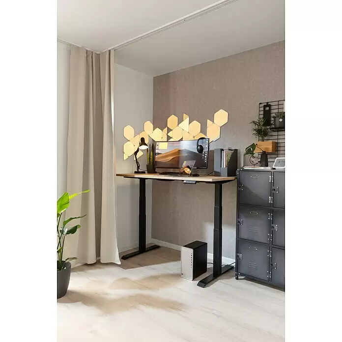 Rasch LOFT Vliestapete Uni - Grau, Betonoptik, 10,05 x 0,53 m - Stimmungsaufnahme