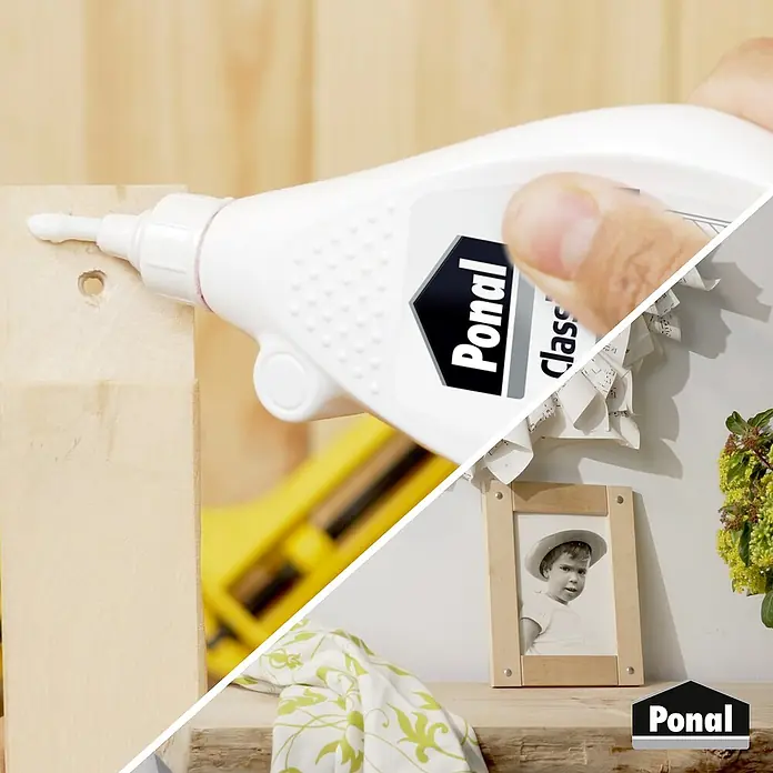 Ponal Holzleim Classic - 550 g, Lösemittelfrei - Ponal Classic Holleim in Aktion. Vielseitiger Holzleim für starke Verbindungen. Ideal für DIY-Projekte und Reparaturen im Haushalt.