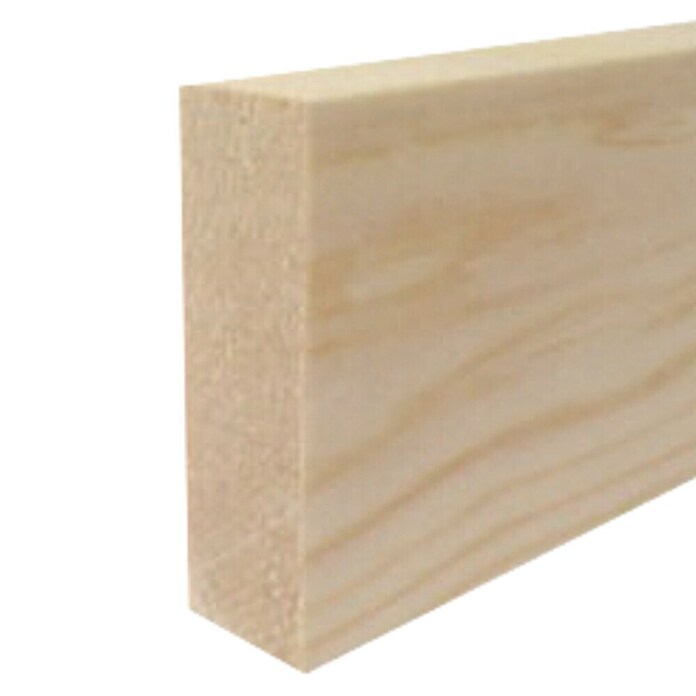 Amco Rechteckleiste (L x B x H: 2 m x 20 mm x 60 mm, Fichte/Kiefer, Unbehandelt)