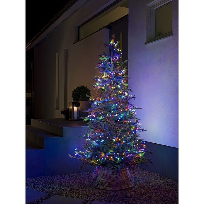Konstsmide LED-Lichterkette Micro Compact (Außen, Lichtfarbe: Mehrfarbig, Anzahl Leuchtmittel: 400 Stk., Netzbetrieben) | BAUHAUS