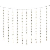Konstsmide LED-Lichtervorhang Sterne (Innen, 6,4 m, Bernstein, 120 Stk., Netzbetrieben) | BAUHAUS