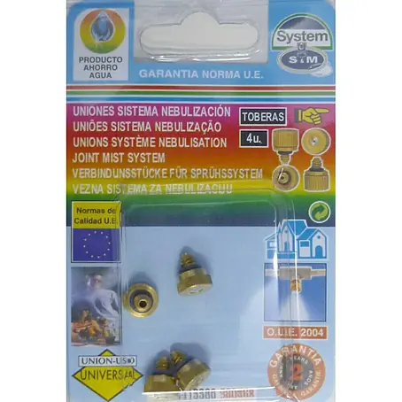 Boquilla de pulverización de nebulización
