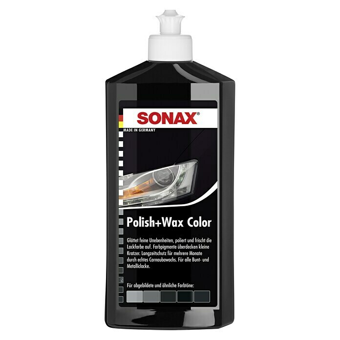 Sonax Politur SchwarzInhalt: 500 ml Front View