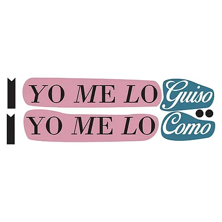 Vinilo de pared Yo me lo como