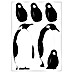 Adhesivos decorativos Pingüinos 