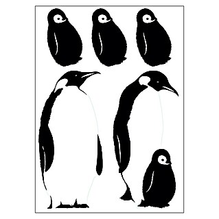 Adhesivos decorativos Pingüinos (An x Al: 48 x 68 cm)