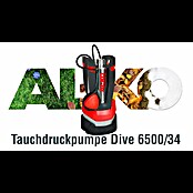 AL-KO Premium Tauchpumpe Dive 6500/34 (1.000 W, Max. Fördermenge: 6.500 l/h) | BAUHAUS