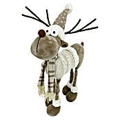 Figura decorativa Alce Alf (L x An x Al: 41 x 13 x 62 cm, Marrón, Textil) | BAUHAUS