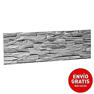 Revestimiento decorativo Benevento (6 ud., 19 x 57 cm, Gris)