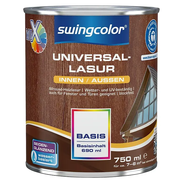 swingcolor Mix Universal-Lasur zum Mischen lassen