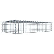 Gabiona Gabione Typ 3 (Zum Anbau in der Höhe, 100 x 50 x 20 cm, Stahl, Maschenbreite: 50 mm, Maschenhöhe: 50 mm, Spirale) | BAUHAUS