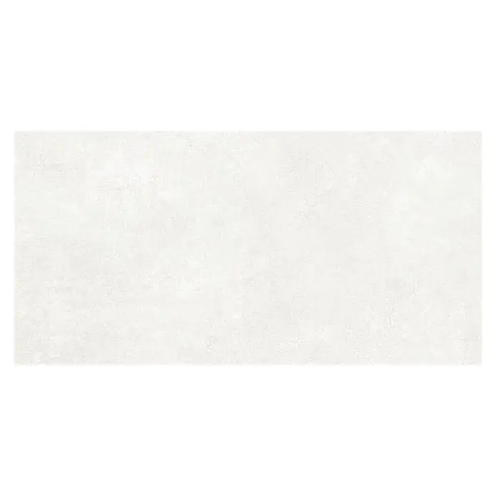 Domicil Wandfliese Living Concrete - 30 x 60 cm, Weiß, Matt - Helles, strukturiertes Hintergrundbild, ideal für vielfältige Anwendungen. Die subtile Textur verleiht Tiefe und Eleganz.