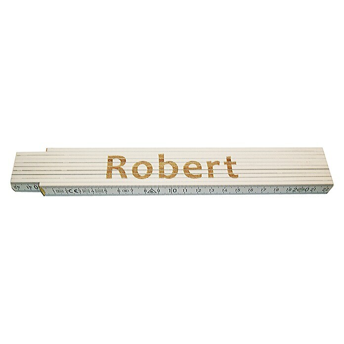 ZollstockAufdruck: Robert, 2 m Diagonal View