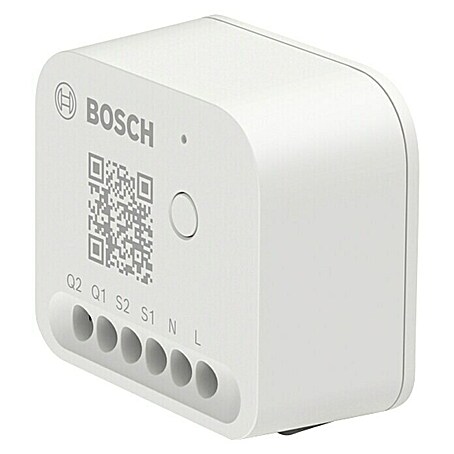 Bosch Smart Home Lichtsteuerung + Rollladensteuerung II (1 Stk., ZigBee 3.0, Reichweite Funk: > 70 m (Freifeld) , 2,4 GHz)