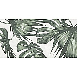 Domicil Wandfliese Living Concrete Jungledrum (30 x 60 cm, Grün/Weiß, Matt)