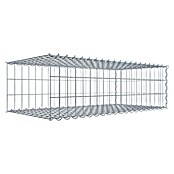 Gabiona Gabione Typ 2 (Zum Anbau in der Länge, 100 x 50 x 30 cm, Stahl, Maschenbreite: 50 mm, Maschenhöhe: 100 mm, Spirale) | BAUHAUS