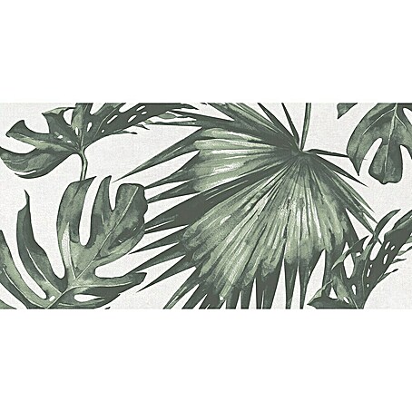 Domicil Wandfliese Living Concrete Jungledrum (30 x 60 cm, Grün/Weiß, Matt)
