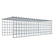 Gabiona Gabione Typ 4 (Zum Anbau in Länge & Höhe, 100 x 40 x 30 cm, Stahl, Maschenbreite: 50 mm, Maschenhöhe: 50 mm, Spirale) | BAUHAUS