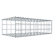 Gabiona Gabione Typ 2 (Zum Anbau in der Länge, 100 x 50 x 30 cm, Stahl, Maschenbreite: 100 mm, Maschenhöhe: 100 mm, Spirale) | BAUHAUS