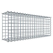 Gabiona Gabione Typ 2 (Zum Anbau in der Länge, 100 x 20 x 40 cm, Stahl, Maschenbreite: 50 mm, Maschenhöhe: 50 mm, Spirale) | BAUHAUS