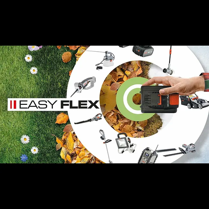 AL-KO Easy Flex Akku & Ladegerät - 20 V, Li-Ionen, 2,5 Ah - Easy Flex Serie