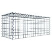 Gabiona Gabione Typ 3 (Zum Anbau in der Höhe, 100 x 40 x 40 cm, Stahl, Maschenbreite: 50 mm, Maschenhöhe: 50 mm, Spirale) | BAUHAUS