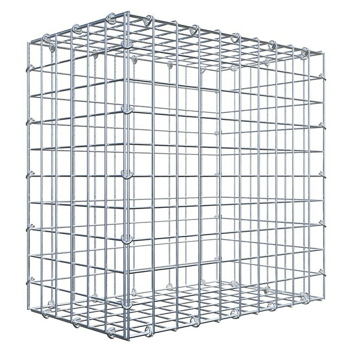 Gabiona Gabione (50 x 30 x 50 cm, Stahl, Maschenbreite: 50 mm, Maschenhöhe: 50 mm) | BAUHAUS