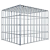 Gabiona Gabione Typ 3 (Zum Anbau in der Höhe, 50 x 40 x 40 cm, Stahl, Maschenbreite: 50 mm, Maschenhöhe: 100 mm, C-Ring) | BAUHAUS