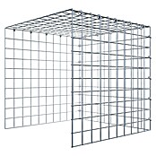 Gabiona Gabione Typ 4 (Zum Anbau in Länge & Höhe, 50 x 50 x 50 cm, Stahl, Maschenbreite: 50 mm, Maschenhöhe: 50 mm, C-Ring) | BAUHAUS