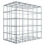 Gabiona Gabione (50 x 30 x 50 cm, Stahl, Maschenbreite: 100 mm, Maschenhöhe: 100 mm) | BAUHAUS