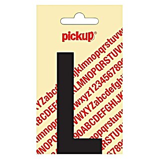 Pickup Aufkleber (Motiv: L, Schwarz, Höhe: 90 mm)
