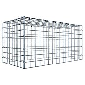 Gabiona Gabione Typ 3 (Zum Anbau in der Höhe, 80 x 40 x 40 cm, Maschenbreite: 50 mm, Maschenhöhe: 50 mm, C-Ring) | BAUHAUS