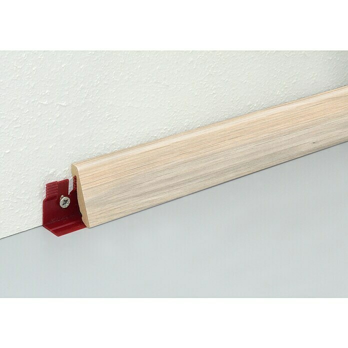 Profiles and more Sockelleiste FU147H Eiche natur (240 cm x 18,5 mm x 38,5 mm, MDF) | BAUHAUS