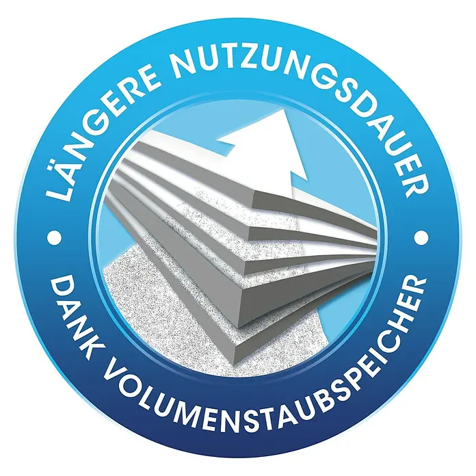 Swirl Staubsaugerbeutel Y 30 EcoPor - 4 Stk., Passend für: Staubsauger von Clatronix/LG Electronics/Rowenta - Symbol für eine längere Nutzungsdauer dank Volumenstaubspeicher. Das Produkt bietet eine langanhaltende Leistung.