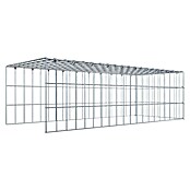 Gabiona Gabione Typ 4 (Zum Anbau in Länge & Höhe, 100 x 40 x 30 cm, Stahl, Maschenbreite: 50 mm, Maschenhöhe: 100 mm, C-Ring) | BAUHAUS